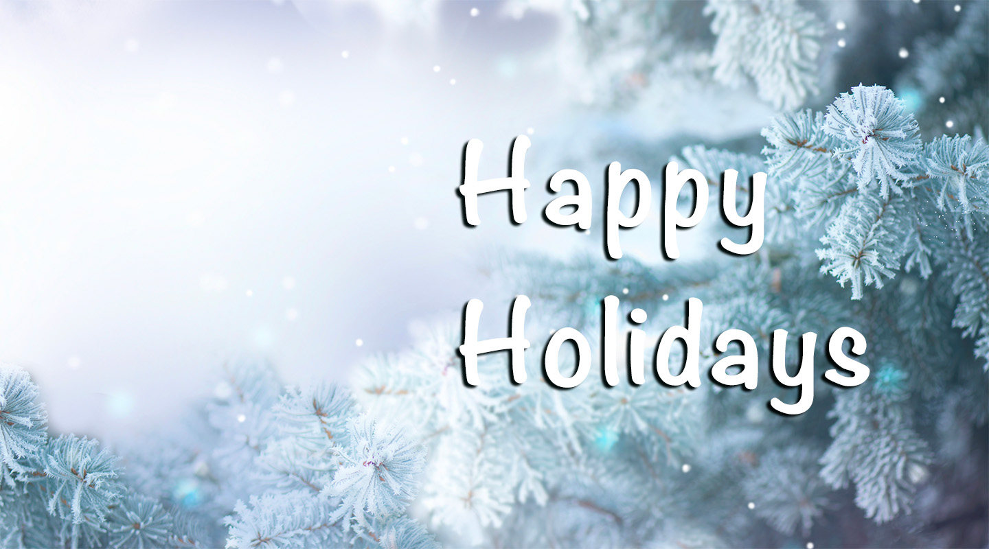 Wishing you
Happy Holidays!